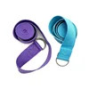 1.8mx3.8cm Adjustable D-Ring Buckle Yoga Strap Gives Flexibility for Yoga Stretching Durable Cotton Exercise Straps 3