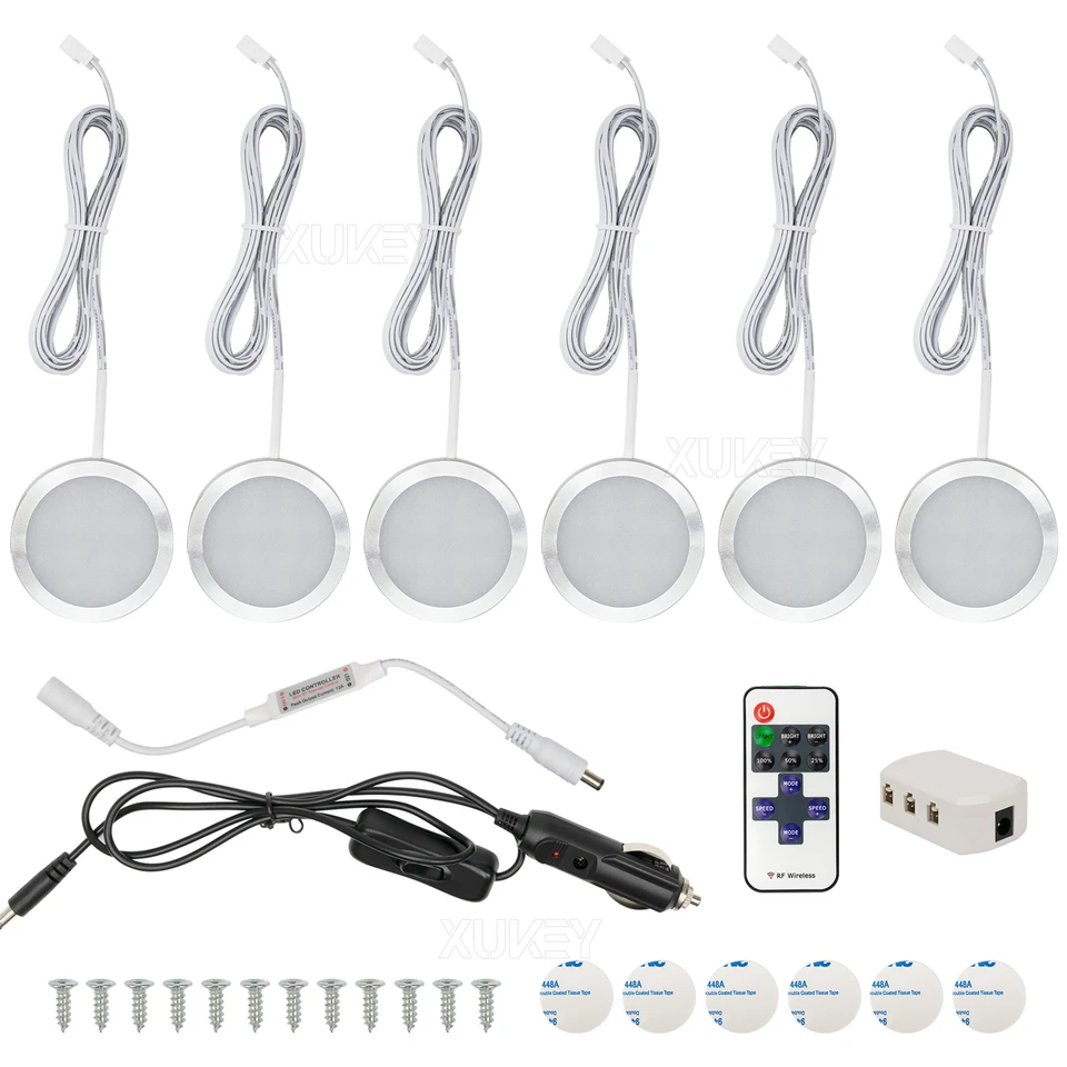 Dream Lighting 12v Plafondlamp voor Camper RV Caravan Boot LED