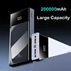 Xiaomi 200000mAh High Capacity Power Bank 120W Fast Charging PowerBank Portable Battery Charger For iPhone Samsung Huawei2025New 2