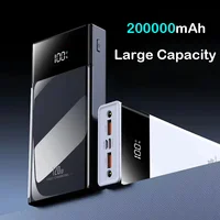 Xiaomi 200000mAh High Capacity Power Bank 120W Fast Charging PowerBank Portable Battery Charger For iPhone Samsung Huawei2025New 2