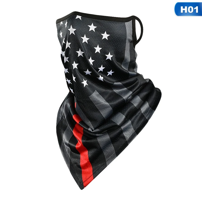 Face Mask USA Fashion Mask Ear Hanging Mouth Cover Bicycle Cycling Masks Bandana Neck Gaiter