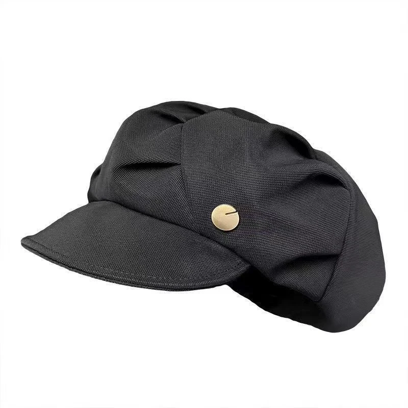 Autumn Winter Felt Beret Hats Women Fashion French Painter Hat Girls Trendy Solid Color Berets Ladies Multicolored Flat Cap