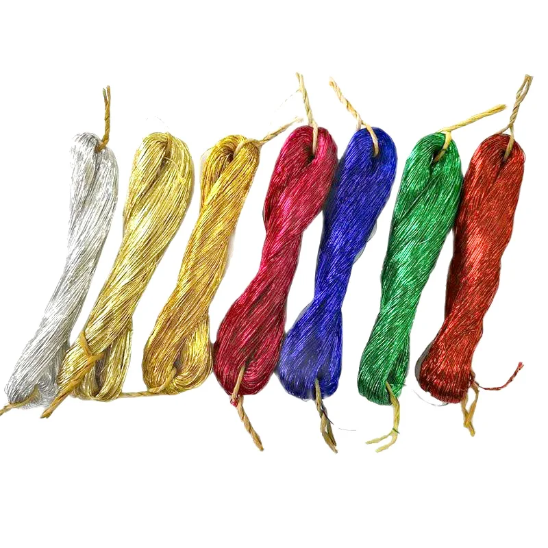 

Cross stitch embroidery t / Spiraea embroidery / embroidery thread / silver metallic yarn thread / embroidery lines must be used