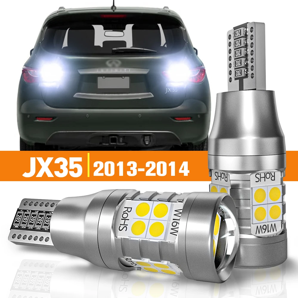 

2pcs LED Reverse Light For Infiniti JX35 2013 2014 Accessories Canbus Lamp
