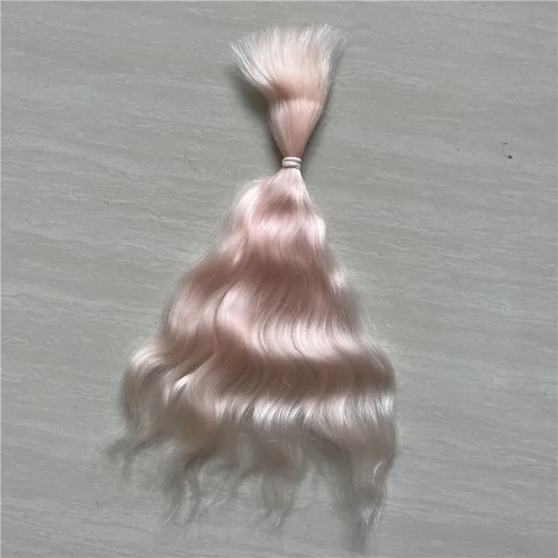 Vibrant Multi-Colored Mohair Hair Wigs for DIY Reborn Baby Dolls