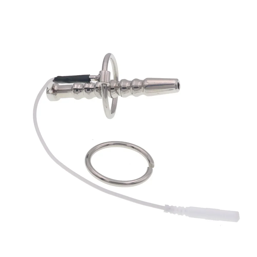 Electric Shock Urethral Dilators Erotic Accessories Pulse Massage Penis Urethral Plug Sexual Toys BDSM Sex Toys For Men