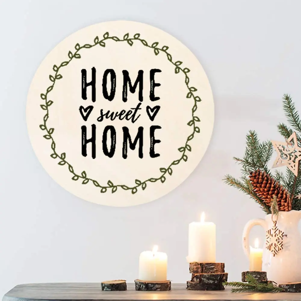 2-100Pcs Natural Pine Round Unfinished Wood Slices 1cm-10cm DIY Crafts Wooden Circle Discs for Christmas Painting Ornament Decor