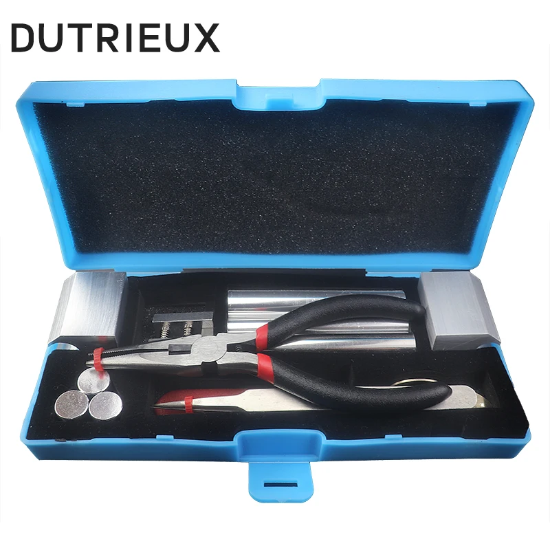Professionelles 12-in-1 HUK-Schloss-Demontagewerkzeug, Schlosser-Werkzeug-Set, zum Entfernen von Schlössern, Reparatur-Pick-Set – Detail 6