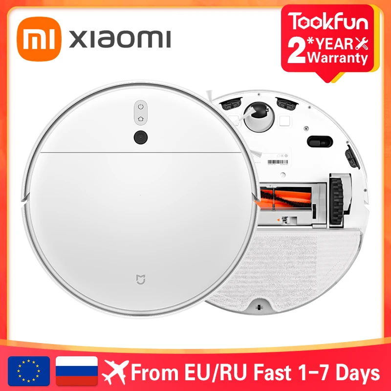 XIAOMI MIJIA робот-пылесос 2C уборочный очиститель мытья уборки 2700PA Циклон всасывания