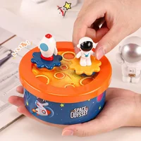 Home Tabletop Decorations Wind-up Revolving Musical Box Rotating Music Boxes Birthday Valentine Gift For Teens 2
