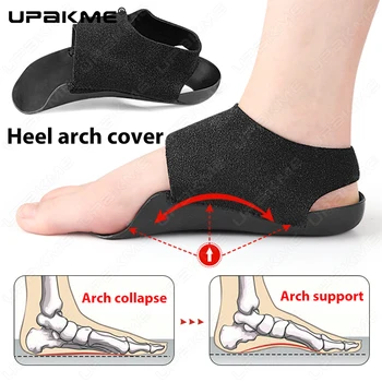 1 paio di maniche di supporto per arco plantare cuscinetti in gel elastico morbido imbottito calzini per arco in tessuto per sollievo dal dolore del piede piatto fascite plantare tacchi 1