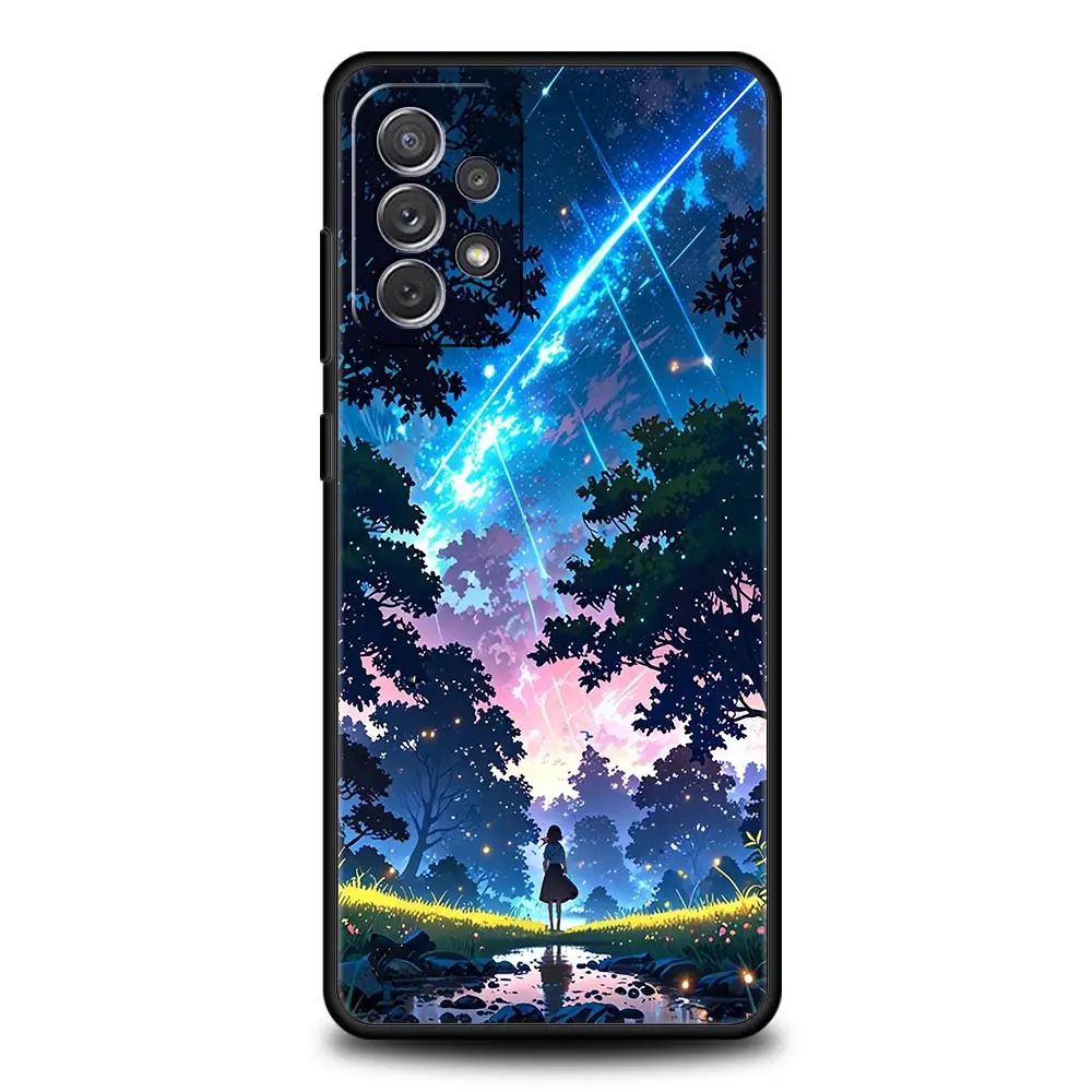 Whimsical Cartoon Sky Phone Case Cover