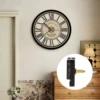13mm Thread/22mm Shaft Quartz Silent Battery Operated Clock Movement Replacement for Clock Repair / DIY, Wall Clock Repair Parts 6