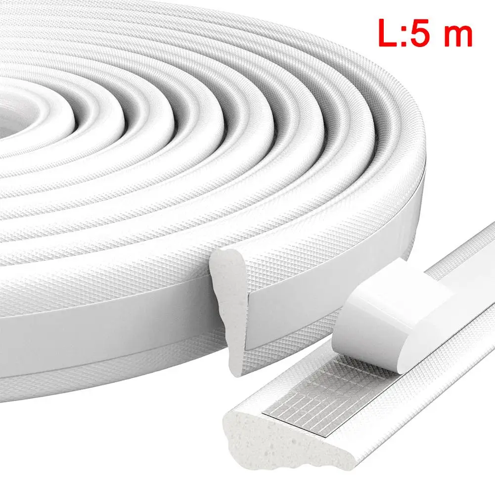 Self-Adhesive Weather Stripping Door & Window Seal Strip - Noise Reduction & Insulation Solution