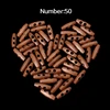 50Pcs Wooden Toggle Buttons 2 Holes 30mm Sewing Coat Clothes Accessories Craft 4