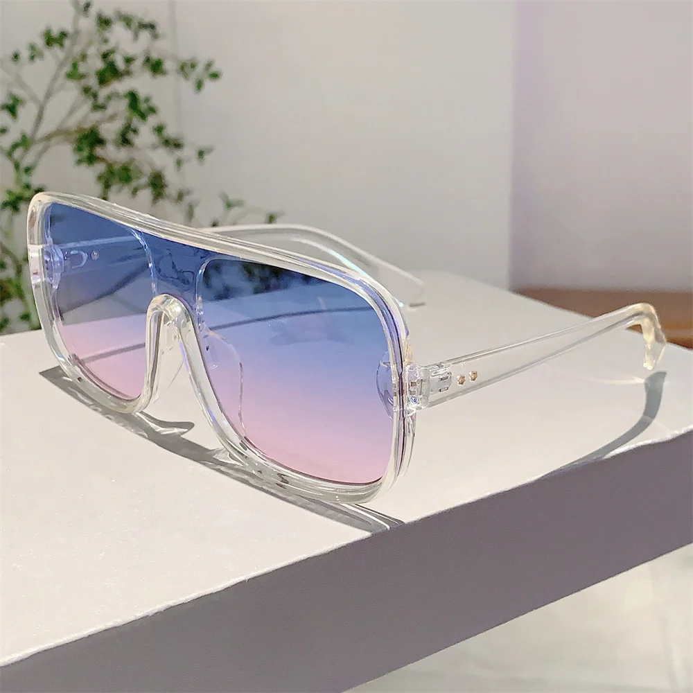 Vintage Men Women Sunglasses Square Shades Unisex Sun Glasses Black Lense UV400