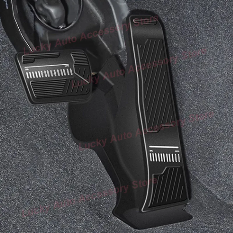 Car Gas Accelerator Pedals for BYD Song Plus DMI EV Brake Anti-slip Pedal Cover Protective Interior Accessories