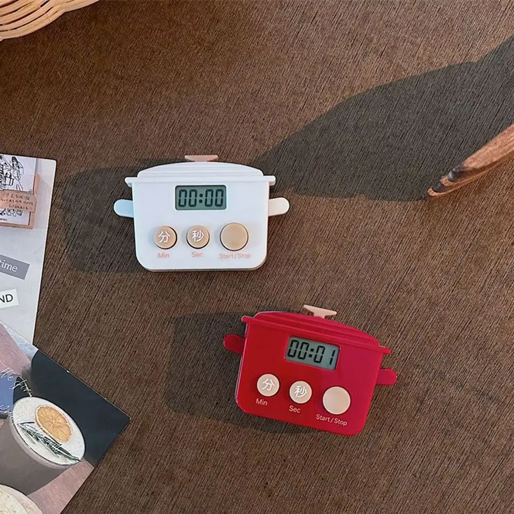 Plastic LCD Kitchen Timer for Cooking Baking