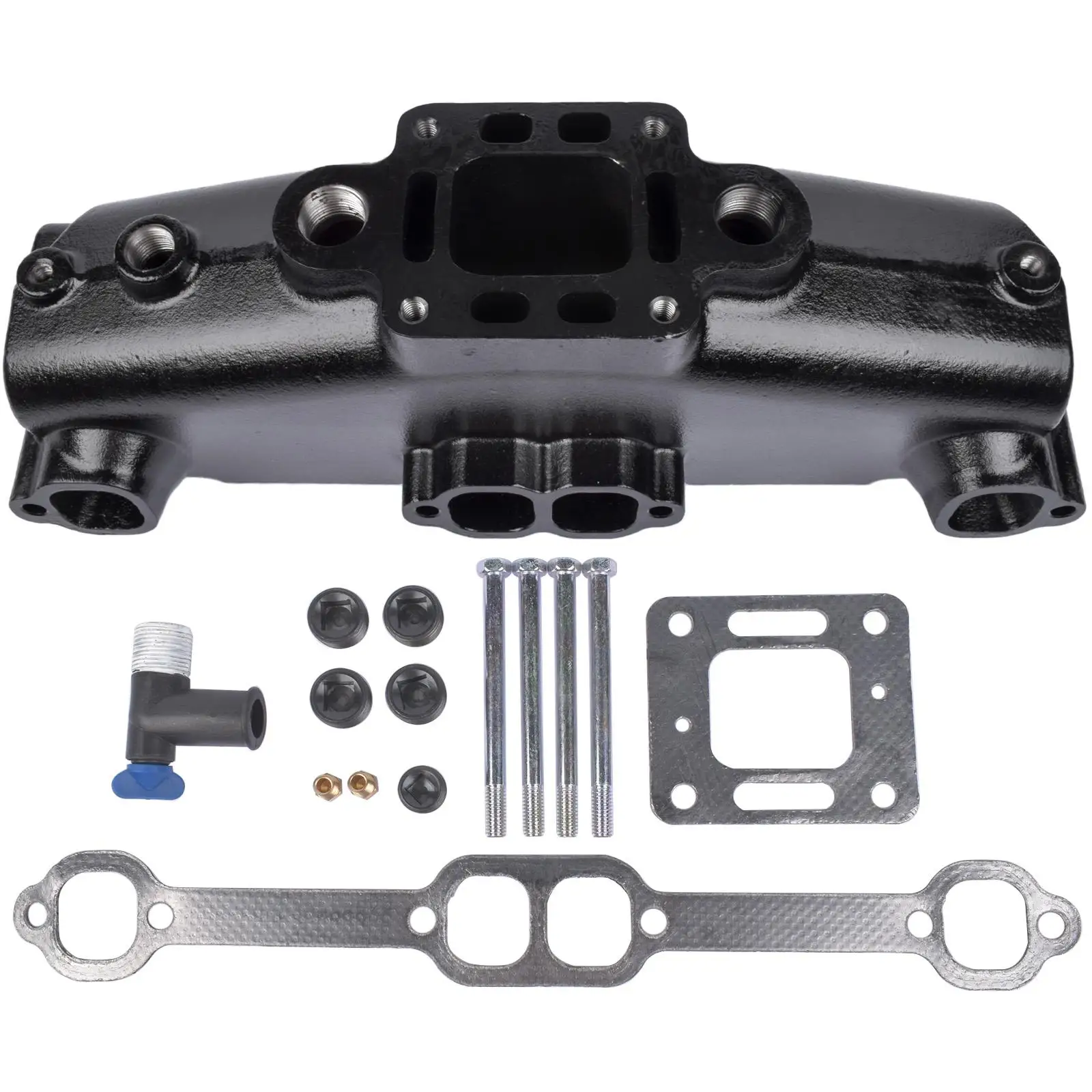Kit de joint de montage d'échappement avec joint pour Mercruiser 4,3 L V6 27-99757 27-41813 45589A1  34