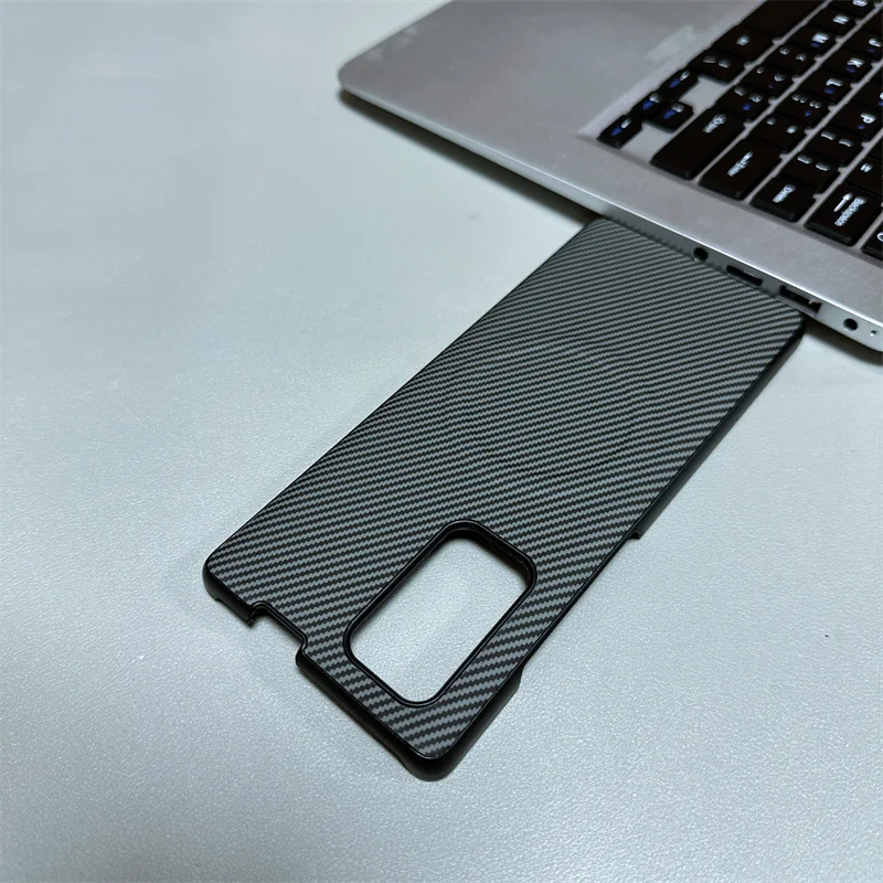 Magnetic Leather Anti-Fall Phone Case with Simple Borderless Design