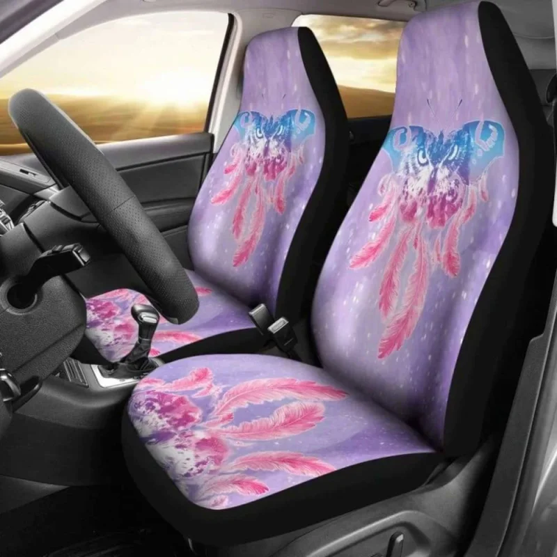 

Butterfly Owl Car 174716,Pack of 2 Universal Front Seat Protective Cover