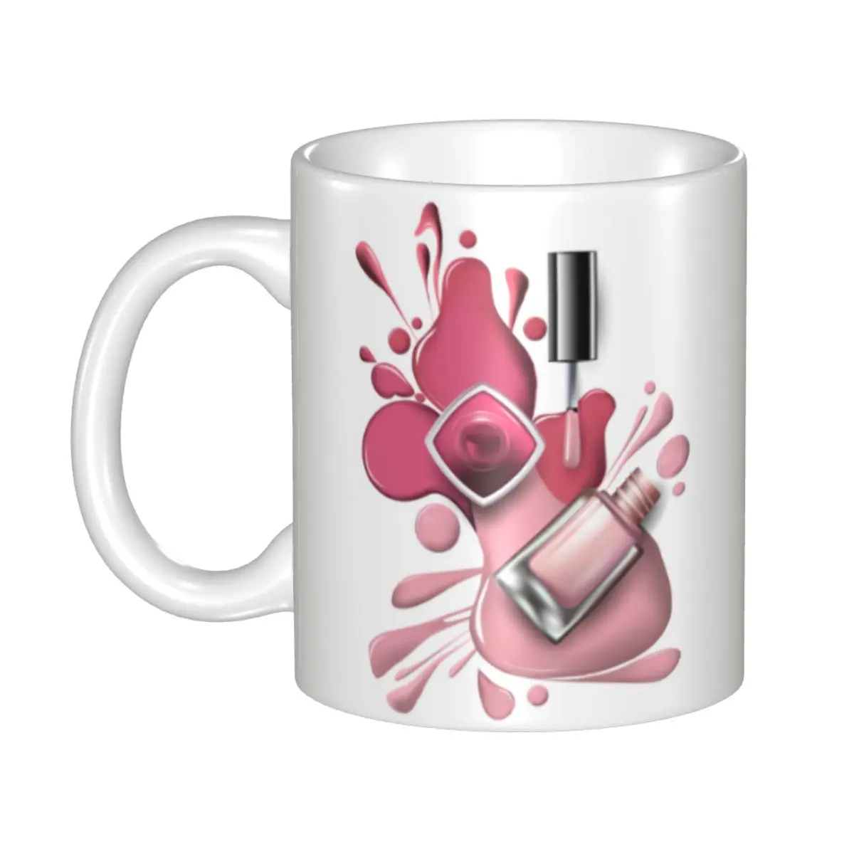 Watercolor Nail Salon Manicure Nail Polish Coffee Mug | Zazzle