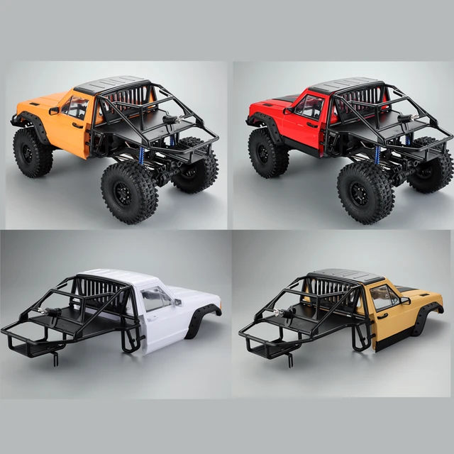 RC Car 313mm Body Shell & Back-Half Cage for 1/10 RC Crawler
