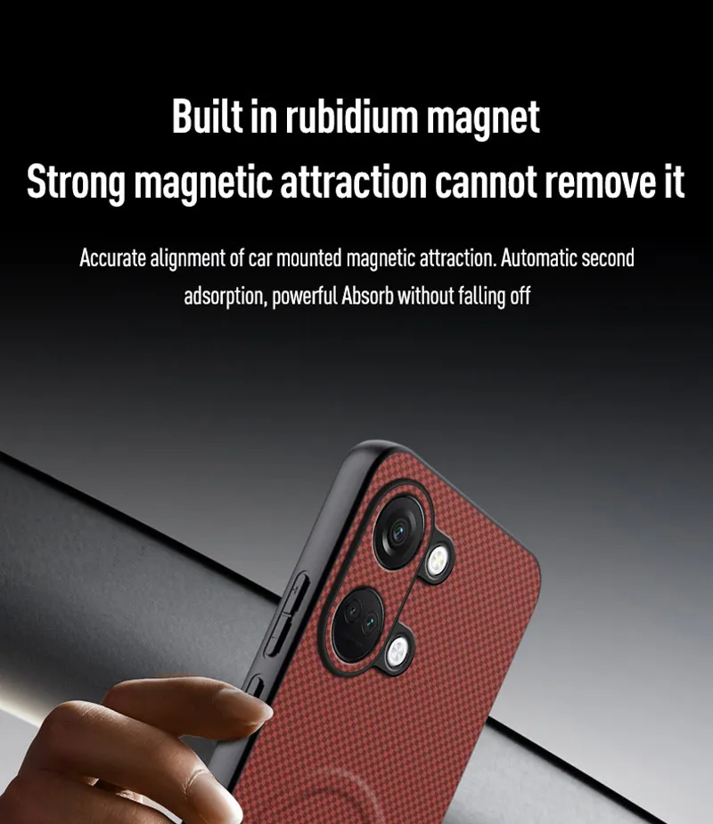 Für OnePlus Nord 3 Hülle Luxus Auto-Magnethalter Handyhülle Für OnePlus Ace 2V Nord3 5G Silikon Stoßfeste Rückabdeckung Coque – Detail 11