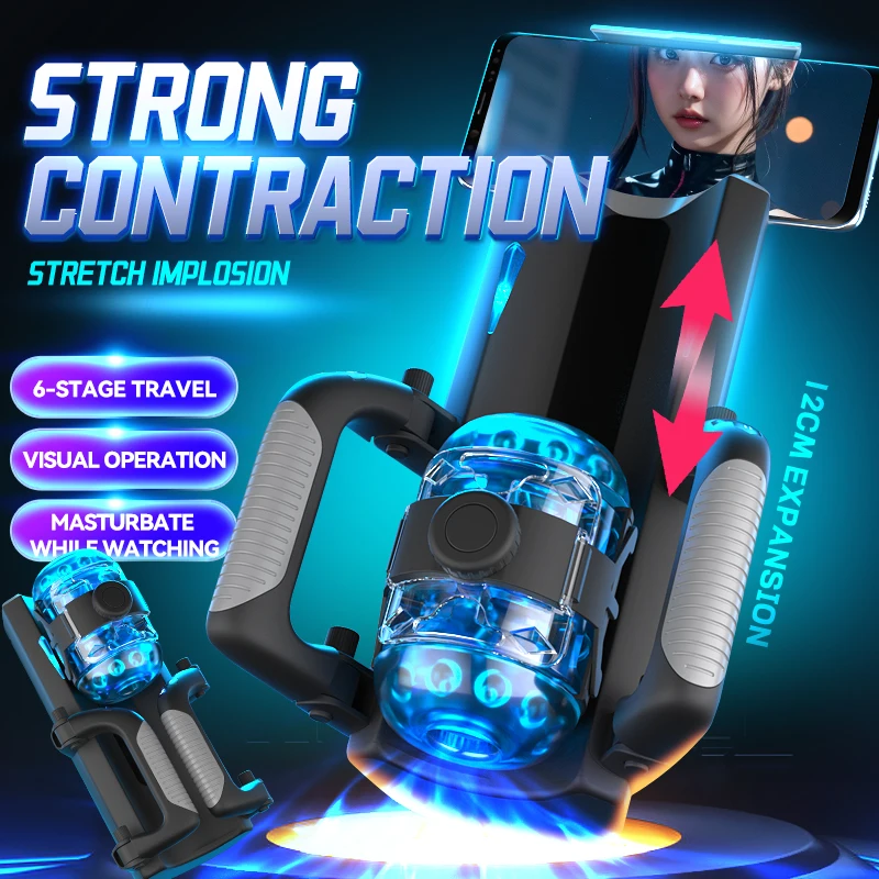 LETEN THRUSTING-PRO Thrusting High Speed Male Masturbator Machine Automatic Telescopic Vagina Masturbation Cup Sex Toy For Men male masturbator