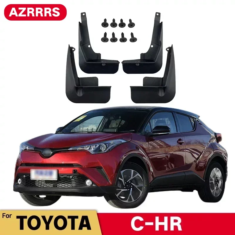 

MudFlaps For Toyota C-HR 2016-2022 CHR Mudguards Mud Flaps Splash Guards Front Rear Wheels Fender Car Accessories 4Pcs