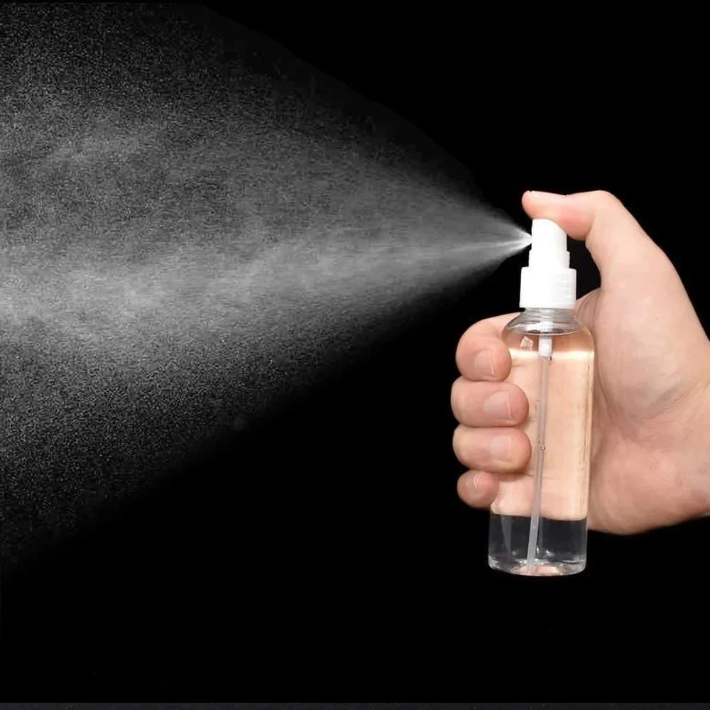 Spray Bottle Mist Sprayer Clear Fine Empty Travel Reusable Liquid Water Hair Cleaning Solutions Container 10PCS 30ml 50ml 100ml spray bottle refillable spray bottle