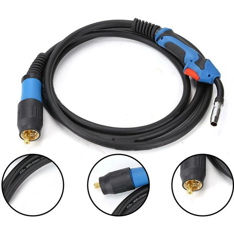 15AK Welding Torches Plastic Welding Equipment CO2 Gas Welding Torches With 4M Cable For MIG Welding Machine Durable Easy To Use 5