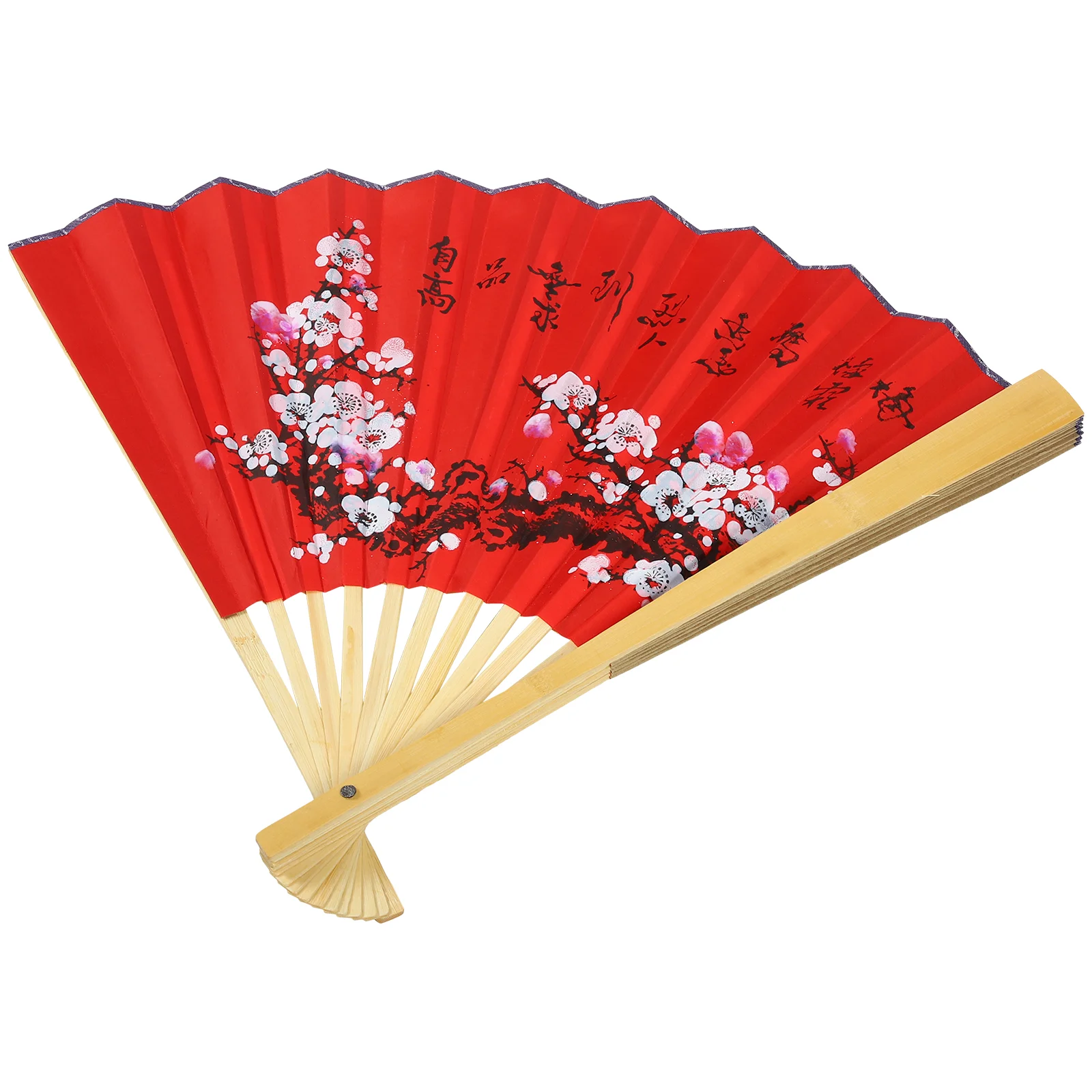 

Hand Fan Chinese Japanese Handheld Paper Oriental Wall Giant Bamboo Kung Fu Asian Decor Wedding Birthday Party