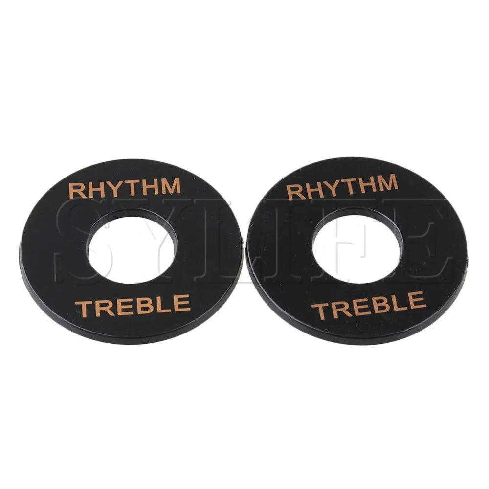 

2PCS BLACK PICKUP SELECTOR PLATE FOR GUITAR