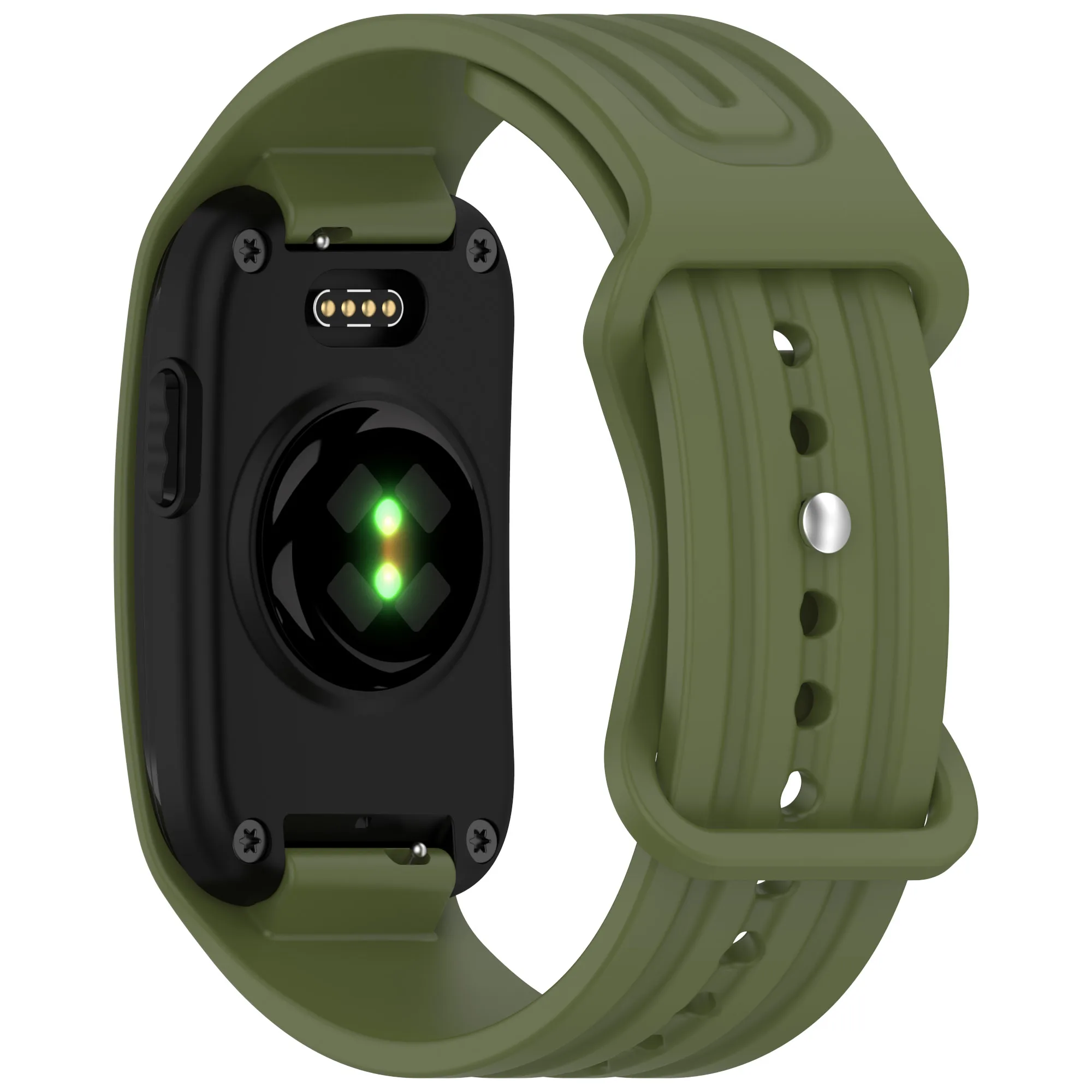 Silicone Strap for Smart Band - Men's and Women's Bracelet Replacement Wristband Accessory