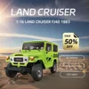1/16 HG4-50 Toyota FJ40 Remote Control Off-Road Vehicle Basic and Pro Versions Lighting Sound Effect Simulation Model Toy Car 2