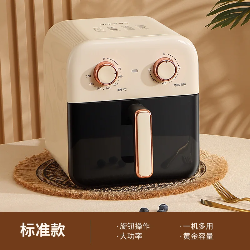 Air Fryer 5L Electric Hot Fryer Oven Oilless Cooker with Touch Control & Nonstick Basket & Visible Window, Family Size 220V 5
