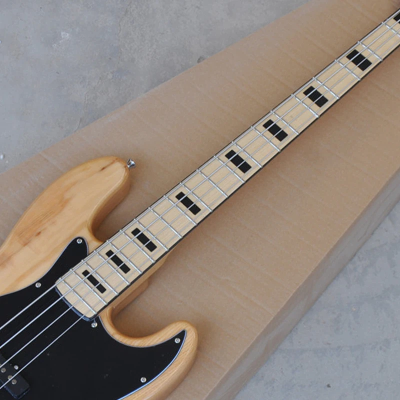 Electric Bass Water Willow Wood Body Maple Neck OTGT-2057