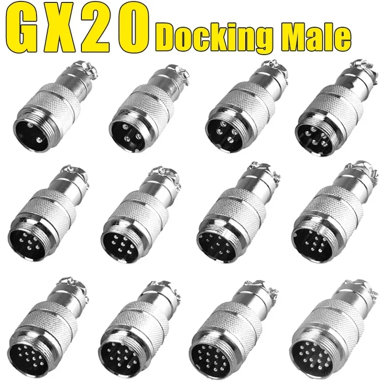 zhuguiming 5pcs GX12 GX16 GX20 2 3 4 6 7 8 9 10 12 14 15