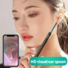 Smart Ear Cleaner Endoscope Spoon Camera Picker Cleaning Wax Removal Visual Earpick Nose Otoscope For Samsung Xiaomi Android DIY 2