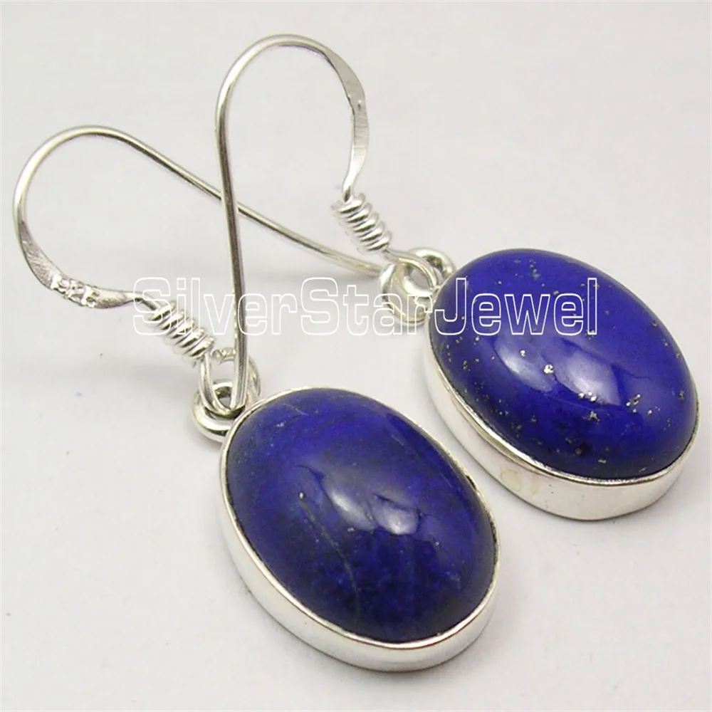 Many Color Classic Semi-precious Stone Drop Earrings 1.2