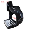 Horse Riding Safety Stirrups Flexible Die-Cast Aluminum Saddle with Net Cover Pedal Non-slip Horse Saddle Pedal Horse equipment 3