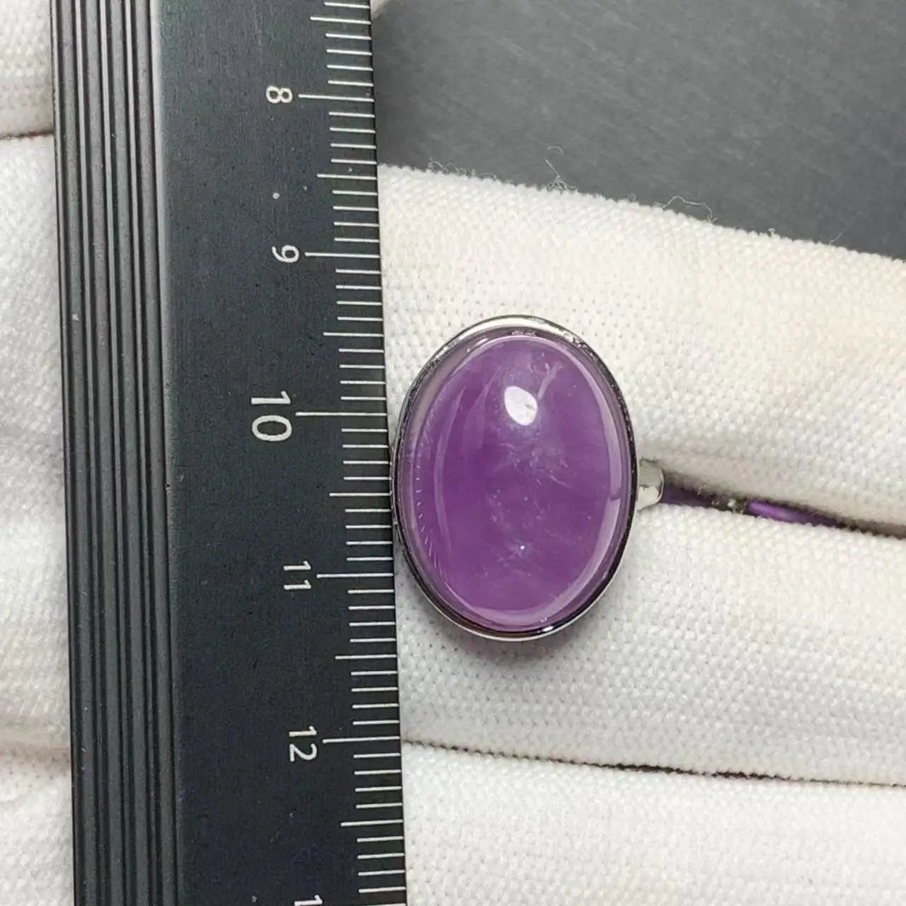 Natural Amethyst Ring Stone Female Handmade Rings Jewelry for Women Gift Purple Flower