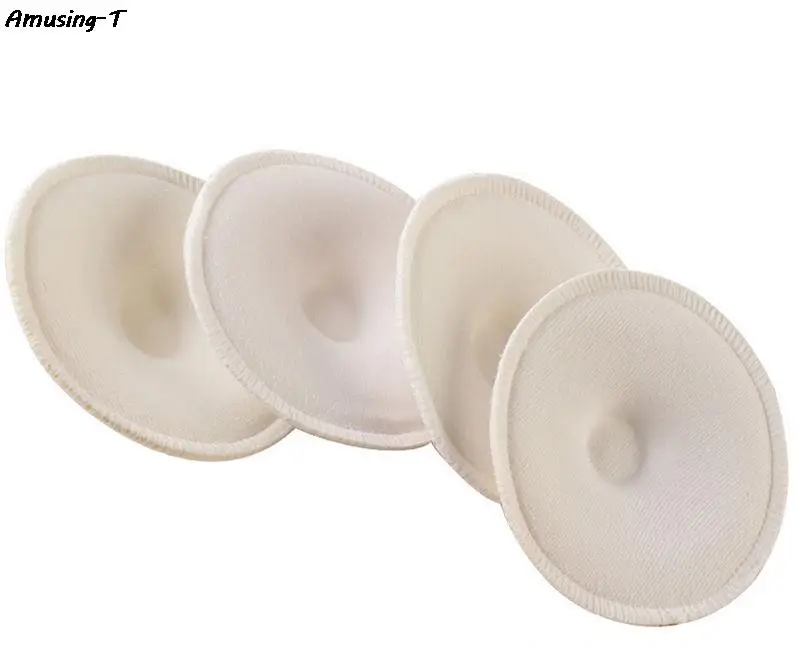 Breast Pads 4/6/10/12PCS Washable Breathable Absorbency Breast Pads Baby Feeding Breastfeeding Mom Anti-overflow Maternity Nursing Pad