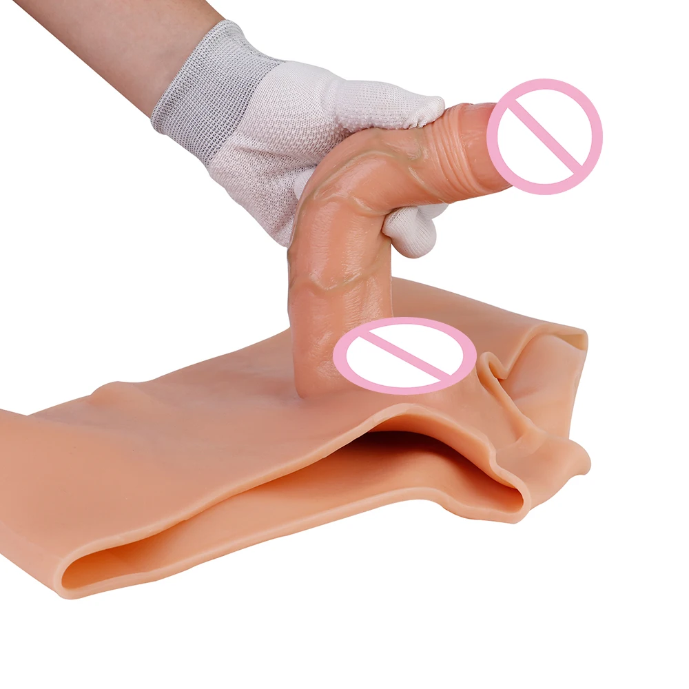 ORALSX Realistic Strap-on Dildo Pants High Elastic Wearable Solid Penis Anal Plug Sex Toys For Lesbian Woman Sexual Pleasure 18+
