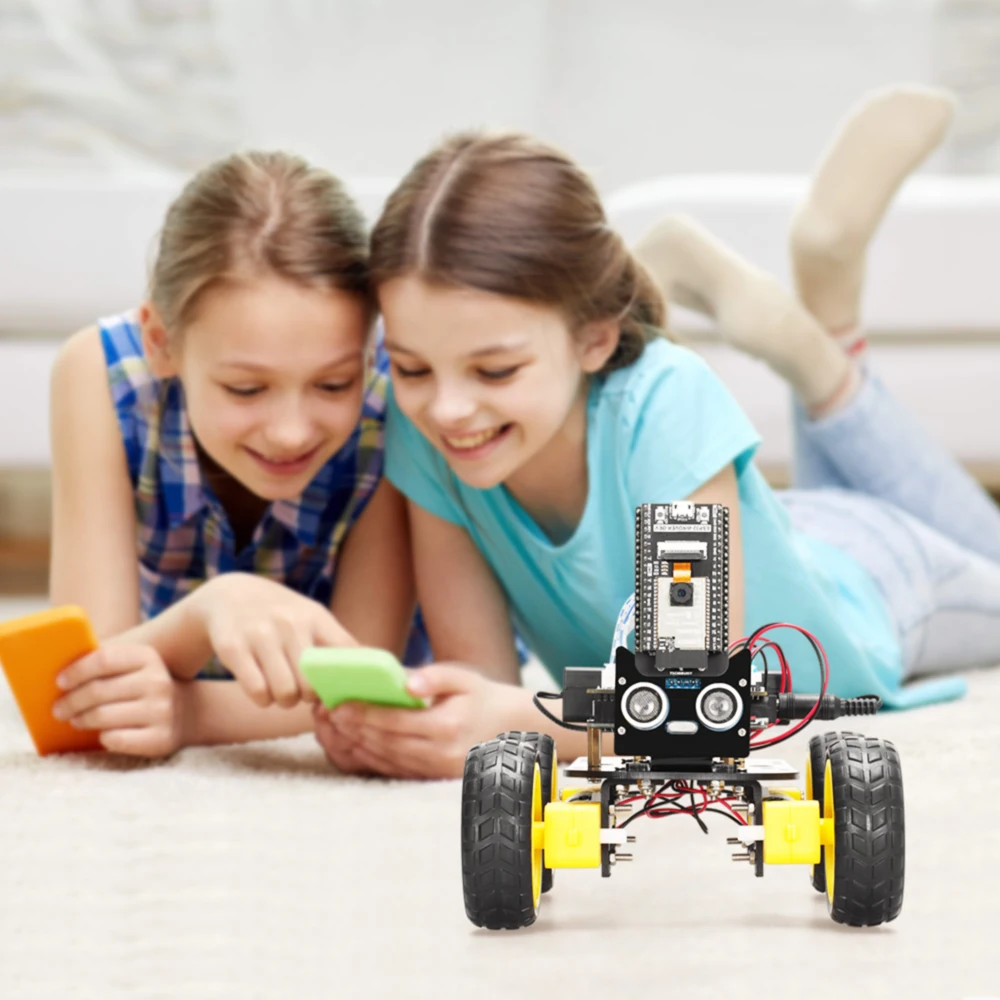 ESP 32 Smart Robot Kits for Arduino Programable with Codes ESP32 Camera ...