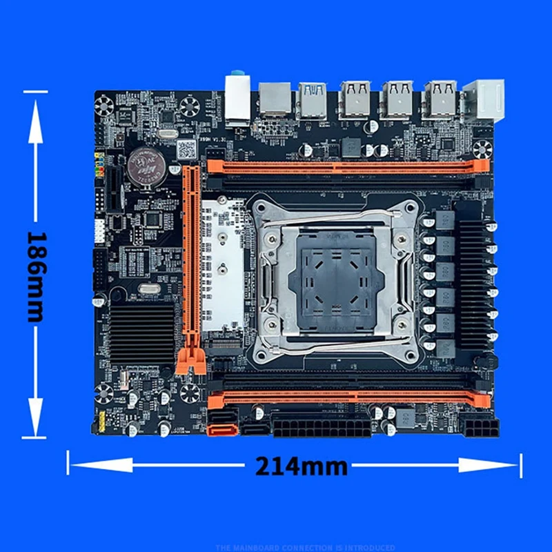 best gaming motherboard X99 Motherboard With E5 2650V3 CPU+SATA Cable B85 LGA2011-3 4X DDR4 REG ECC Memory M.2 PCIE SATA3.0 Desktop Motherboard motherboards computer