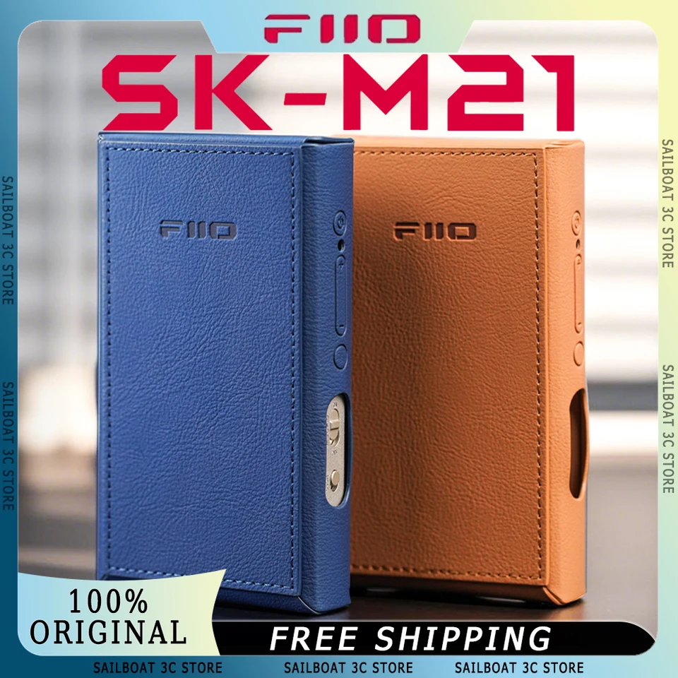FiiO SK-M21 プレーヤー MP3 保護ケース 滑り止め PU レザーケース