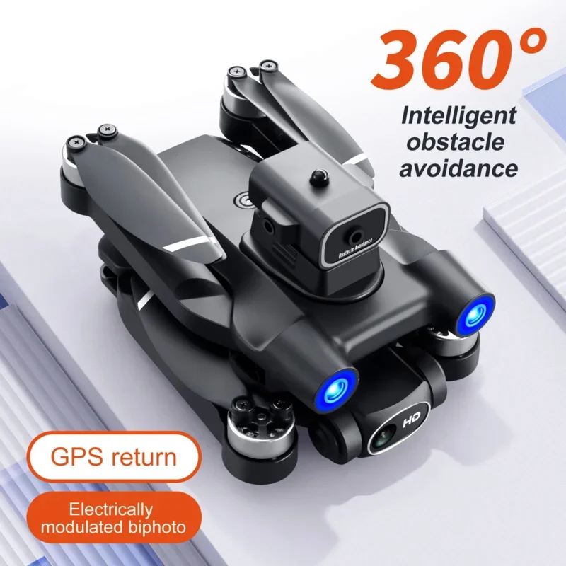 

S136 GPS 8K Dual ESC Camera Optical Flow Obstacle Avoidance Brushless Drone 4K Professional 5G RC Foldable Quadcopter Toy