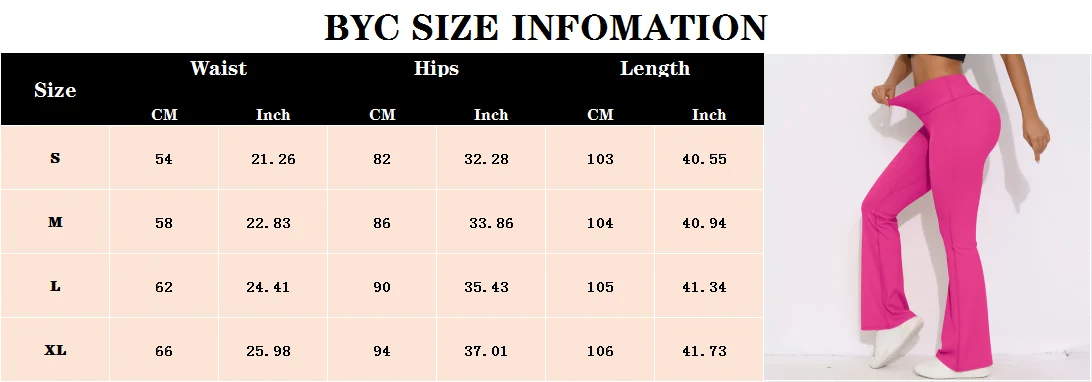 High Waist Black Flared Yoga Leggings